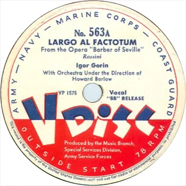 Largo al factotum / Ol’ Moses Put Pharoah in His Place