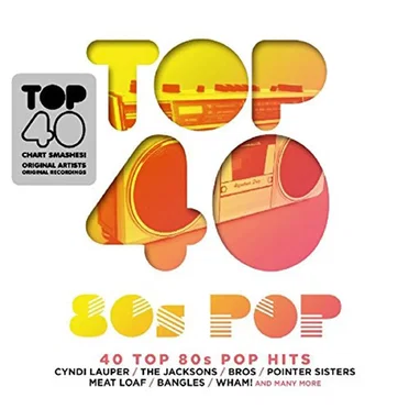 Top 40: 80s Pop by Various Artists - album cover