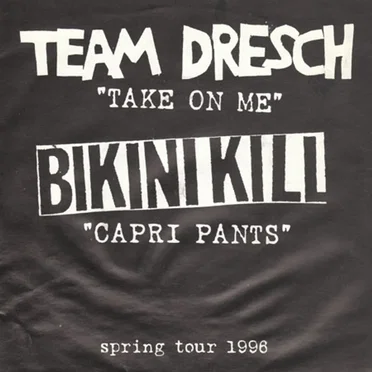 Spring Tour 1996 by Team Dresch - album cover