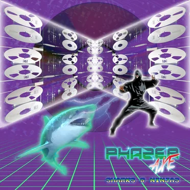 Sharks & Ninjas by Phazer Axe - album cover