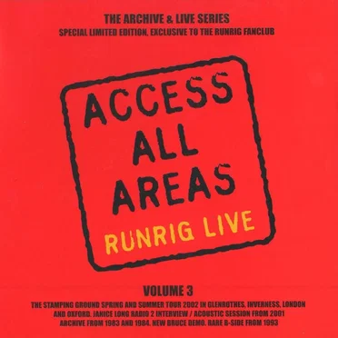 Access All Areas, Volume 3