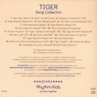 Rhythm Kids TIGER Song Collection