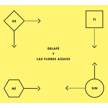 De ti sin mí / De mí sin ti by Delafé y las Flores Azules - album cover