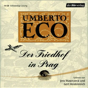 Der Friedhof in Prag by Umberto Eco - album cover