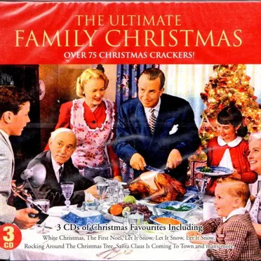 The Ultimate Family Christmas Over 75 Christmas Crackers! by Various Artists - album cover