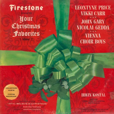 Firestone Presents Your Christmas Favorites, Volume 7 by Various Artists - album cover