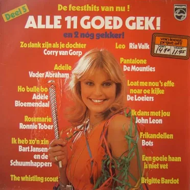 Alle 11 goed gek! En 2 nog gekker! Deel 5 by Various Artists - album cover