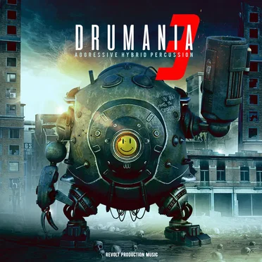 Drumania 3 by Revolt Production Music - album cover