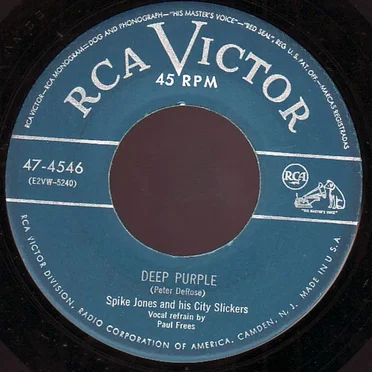 Deep Purple / It Never Rains in Sunny California