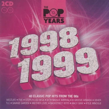 The Pop Years: 1998-1999 by Various Artists - album cover