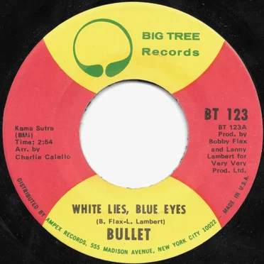 White Lies, Blue Eyes by Bullet - album cover