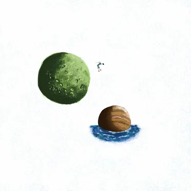 Reflections on the suburb of planet α