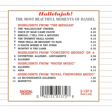 Hallelujah! The Most Beautiful Moments Of "The Messiah" & Other Favourite Handel Music
