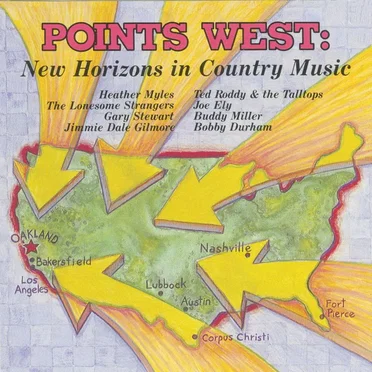 Points West: New Horizons in Country Music by Various Artists - album cover