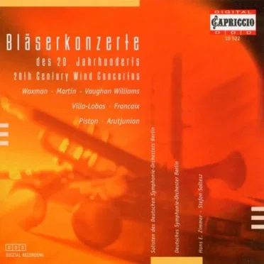 Bläserkonzerte des 20. Jahrhunderts by Various Artists - album cover