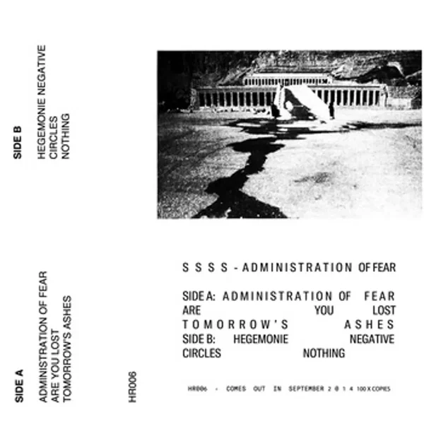 Administration of Fear