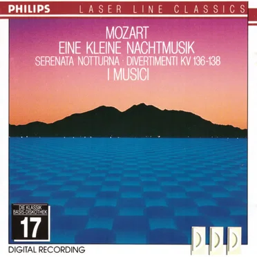 Eine kleine Nachtmusik, Serenata notturna, Divertimenti KV136-KV138
