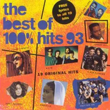 The Best of 100% Hits 93 by Various Artists - album cover