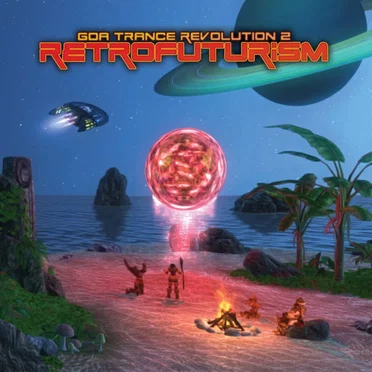 Goa Trance Revolution 2 - Retrofuturism by Various Artists - album cover