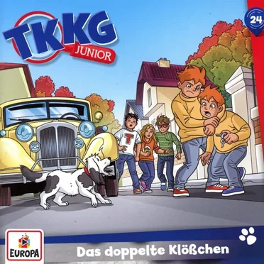 TKKG Junior 24: Das doppelte Klößchen by Katja Welbat - album cover