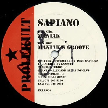 Maniak / Maniak's Groove by Sapiano - album cover
