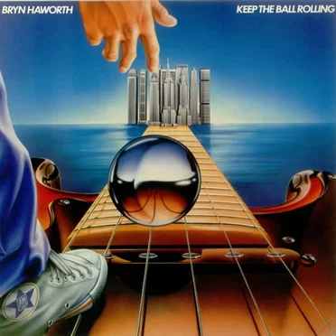 Keep The Ball Rolling by Bryn Haworth - album cover