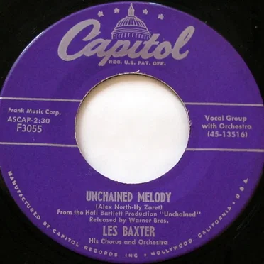 Unchained Melody / Medic by Les Baxter, His Chorus and Orchestra - album cover