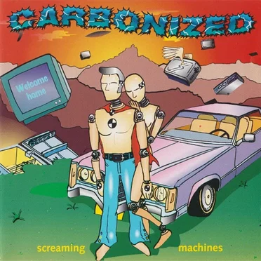 Screaming Machines by Carbonized - album cover