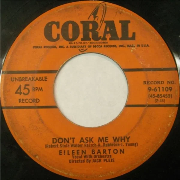 Don't Ask Me Why / Up Away There