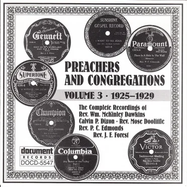 Preachers and Congregations, Vol. 3: (1925-1929) by Various Artists - album cover