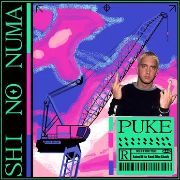 Puke (Erik's FL studio version) by Shi No Numa - album cover
