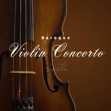 Dramatic Baroque Violin Concerto by Rafael Krux - album cover
