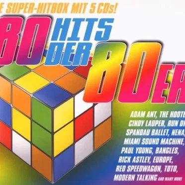 80 Hits der 80er by Various Artists - album cover