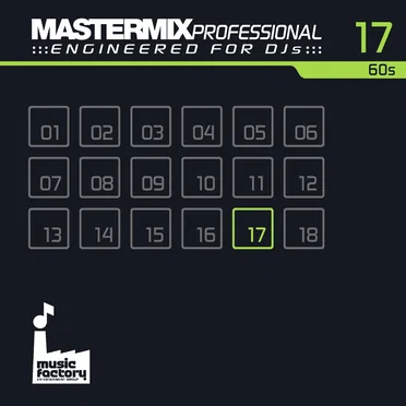 Mastermix Professional Engineered for DJs 17: 60s by Various Artists - album cover