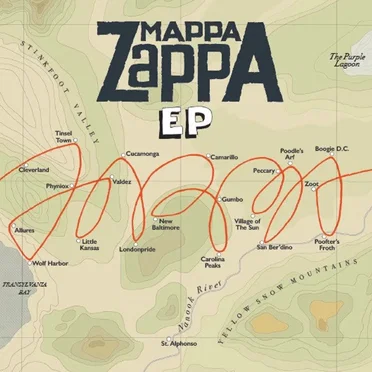 Mappa Zappa EP by Various Artists - album cover