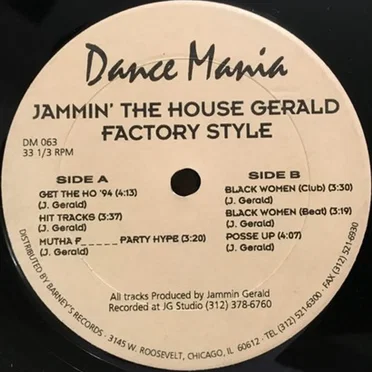 Factory Style by Jammin’ the House Gerald - album cover