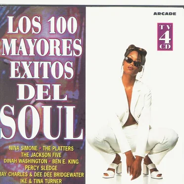 Los 100 mayores éxitos del soul by Various Artists - album cover