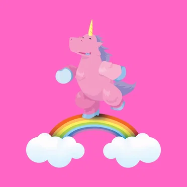 Punk Fluffy Unicorns Dancing on Rainbows by Songs to Wear Pants To - album cover