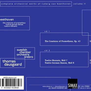 The Creatures of Prometheus, Twelve Menuets, Twelve German Dances