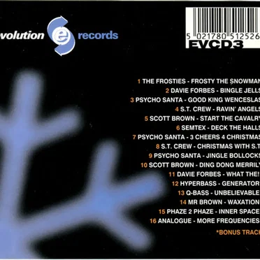 Evolution Records Presents: A Happy Christmas Compilation by Various Artists - album cover