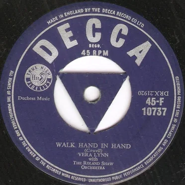 Walk Hand in Hand / Come Back to Me