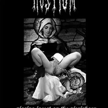 Pissing Incest on the Virginborn by Hostium - album cover
