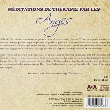 Méditations de thérapie par les Anges by Doreen Virtue Ph.D - album cover
