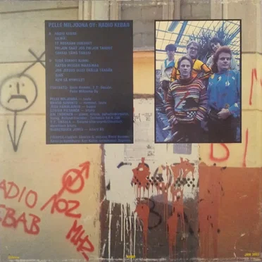 Radio Kebab by Pelle Miljoona Oy - album cover