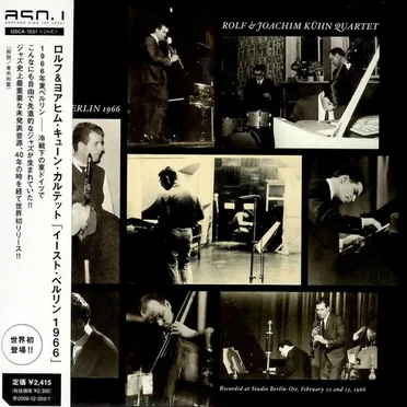East Berlin 1966 by Rolf & Joachim Kühn Quartet - album cover