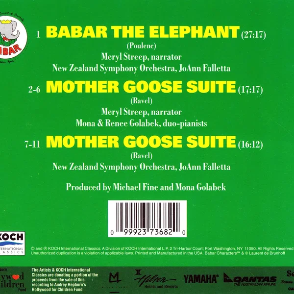 Babar the Elephant / Mother Goose Suite