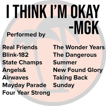 I Think I'm OKAY (MGK) 11 Band Mashup