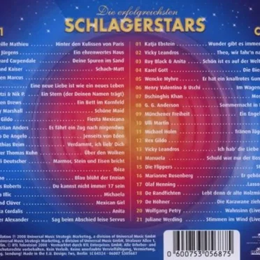 Die ultimative Chart Show: Die erfolgreichsten Schlagerstars by Various Artists - album cover