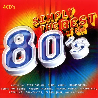 Simply the Best of the 80’s by Various Artists - album cover