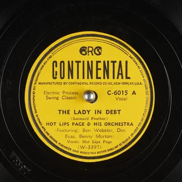 The Lady in Debt / Sunset Blues
